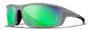Okulary Wiley X Gravity Captivate | Green Mirror | Matte Cool Grey Frame | GRATISY!!!