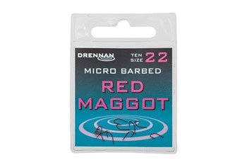 Haczyki Drennan Red Maggot rozm. 18