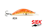 Wobler Siek Banan 7cm - pływający - 24