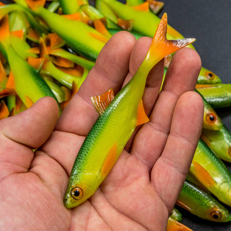 Guma Angry Lures Bleak F-Tail 12,5cm | GYO