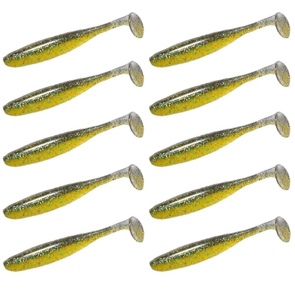 Keitech Easy Shiner 3"/7,6 cm LT#51 Smoky Yellow - 10szt.