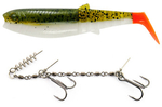 Zestaw Guma Savage Gear Cannibal 17,5cm | Olive Hot Orange + Dozbrojka Vis Vangen