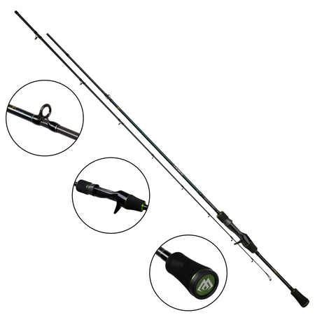 Wędka Castingowa MIKADO Jaws Micro Secret 198cm c.w. 2-10g (2 sec)