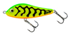 Wobler Salmo Rattlin Slider 11cm | Green Tiger | tonący