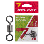 Krętliki Select Basic Swivel #6 | op. 9 szt.