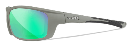 Okulary Wiley X Gravity Captivate | Green Mirror | Matte Cool Grey Frame | GRATISY!!!