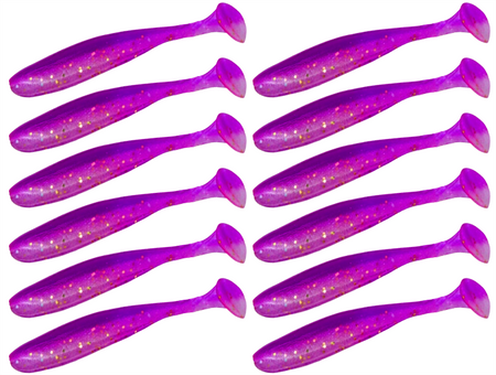 Guma Keitech Easy Shiner 2" | 5,08cm | LT#64 LT Grape Stardust | 12 szt.