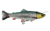 ..Savage Gear 4D Line Thru Pulsetail Trout 16cm SS 51g - Green Silver