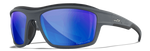 Okulary Wiley X Omega Captivate Polarized Blue Mirror | Matte Grey Frame | GRATISY!!!