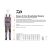 Wodery Daiwa D-Vec Breathable Waders rozm. XXL