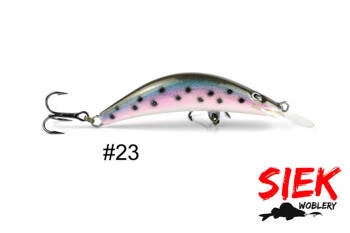 Wobler Siek Banan 7cm - pływający - 23