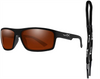 Okulary Wiley X Peak Captivate Polarized Copper Matte Black Frame