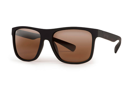 Okulary Polaryzacyjne Fox Rage Matt Black Sunglasses Brown Lense