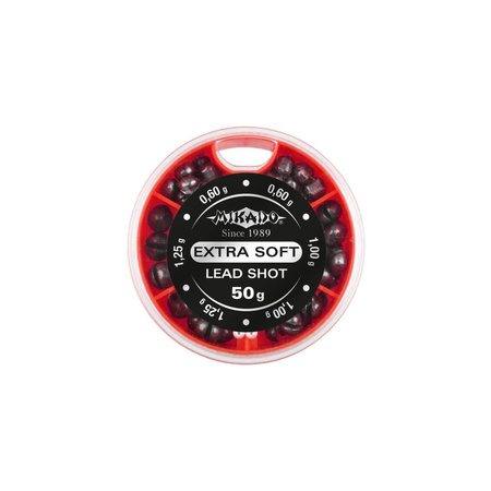 Śrut Mikado zestaw B 50g | 1-2,9g |