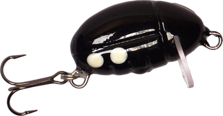 Wobler smużak A.J Lures Pimp 3.5cm - Murzynek