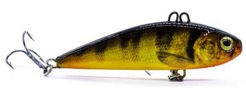 Wobler Engima Baits Cykada 7cm - Okoń Fluo - tonący