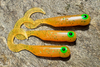 Guma Great Fish GF1 Twister 4,9cm | Curry | bezzapachowy | 10 szt. | Dżejsiok Special Edition