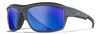 Okulary Wiley X Omega Captivate Polarized Blue Mirror | Matte Grey Frame | GRATISY!!!