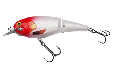 Wobler Abu Garcia Beast Hi-lo Jointed 9cm | Red Head | pływający