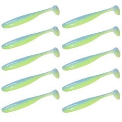 Keitech Easy Shiner 3"/7,6cm LT#41 LT Electric Chartreuse - 10szt.