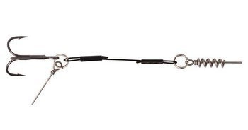 Dozbrojka MIKADO JAWS- wkręt i pin do przynęt miękkich - 5cm x 24kg - op.2szt. Do przynęt 13-15cm