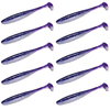 Guma Keitech Easy Shiner 3" | 7,6cm | LT#45 Purple Ice Shad | 10 szt.