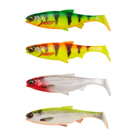 Zestaw przynęt Savage Gear 3D LB River Roach 10cm | Dark Water Mix | 4 szt.