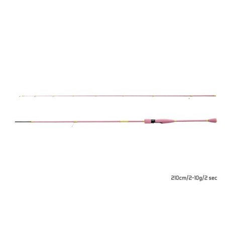 Wędka Delphin QUEEN Spin / 210cm / 2-10g / 2 sec