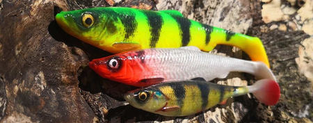 .Guma SAVAGE GEAR 4D HERRING SHAD 11cm Firetiger