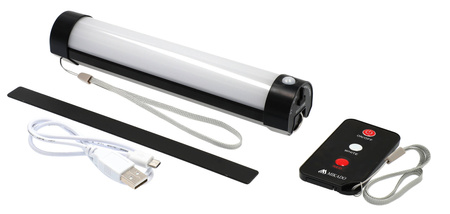 Lampka Mikado IR BIVVY LIGHT namiotowa z pilotem i usb