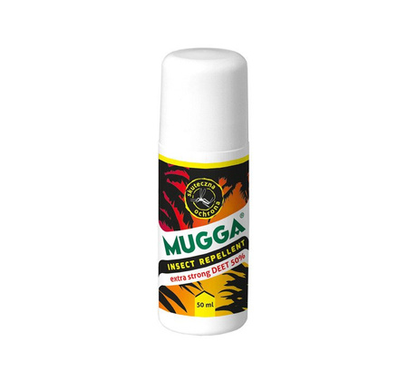 Mugga Roll-on STRONG 50% DEET na komary i kleszcze
