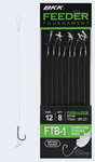 Przypony bezzadziorowe BKK Feeder Tournament FTB-1 | Push Lock | #14