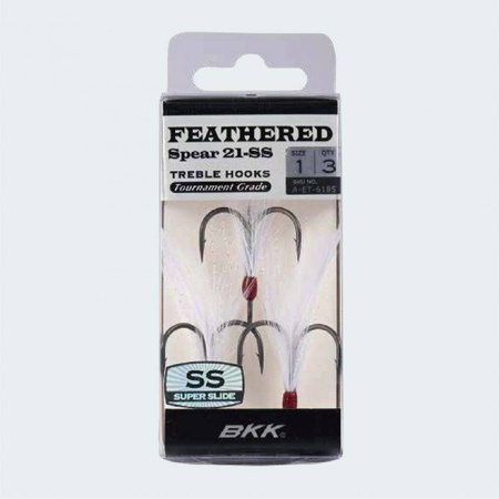 Kotwice BKK Feathered SPEAR-21 | # 5 | 3 szt.
