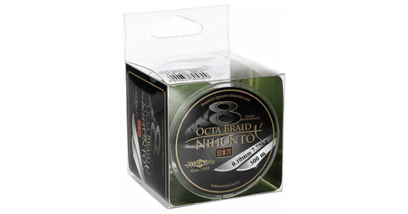 Plecionka Mikado Nihonto Octa Braid 0,08mm | green | 300m