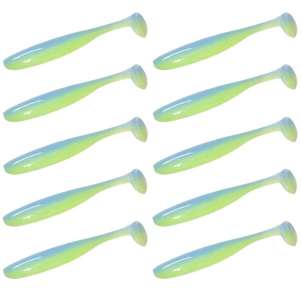 Keitech Easy Shiner 3"/7,6cm LT#41 LT Electric Chartreuse - 10szt.