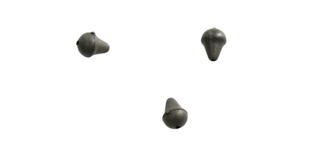 Stopery Mikado Dociążone do haczyka - 15szt.