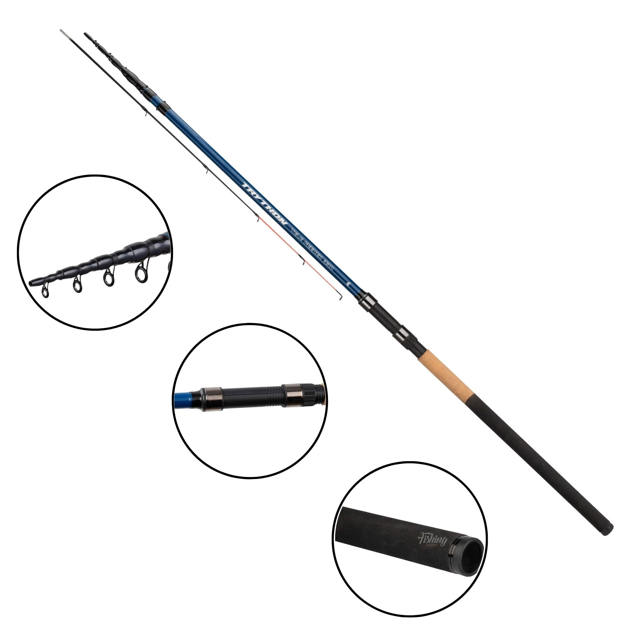 Wędka MIKADO Trython Tele Feeder - 300cm - 120g - 5+2 sec.