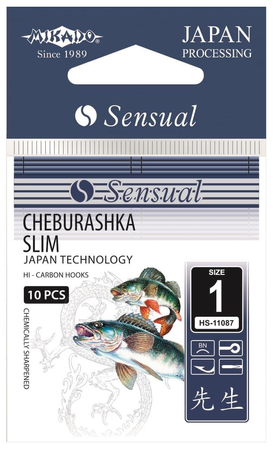 Haczyki Mikado Sensual - CHEBURASHKA SLIM Nr. 2 BN - 10szt.