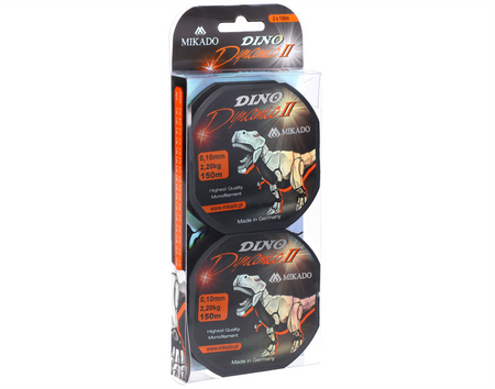 Żyłka Mikado DINO DYNAMIC II 0,20 | 150m | 2 szpulki
