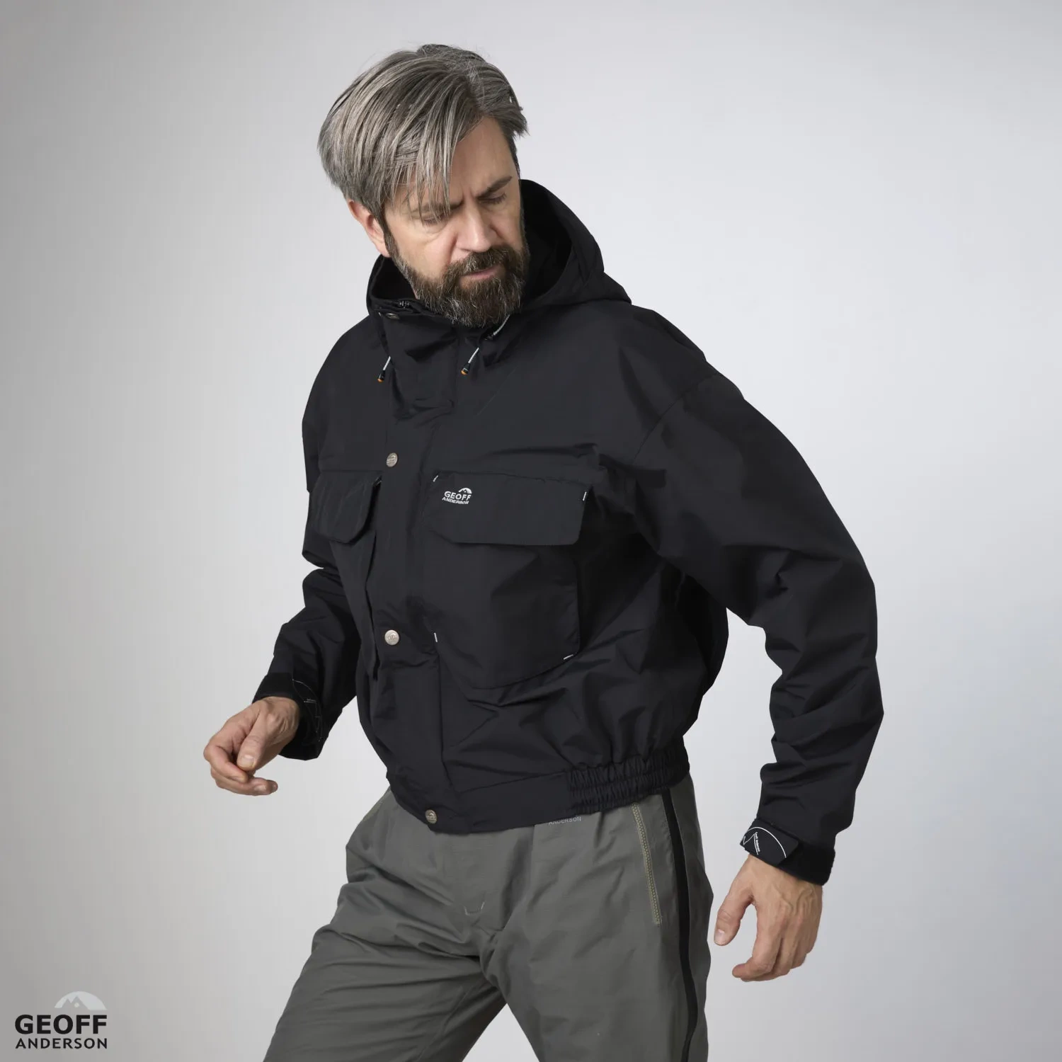 Kurtka Geoff Anderson WS Basis Black rozm. S