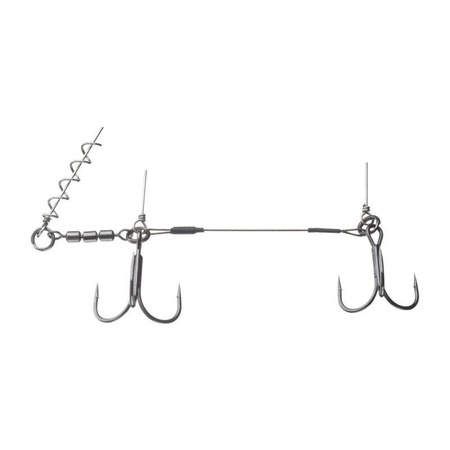 Dozbrojka Daiwa Prorex Screw-In Shallow Rig 2/0 + 1/0