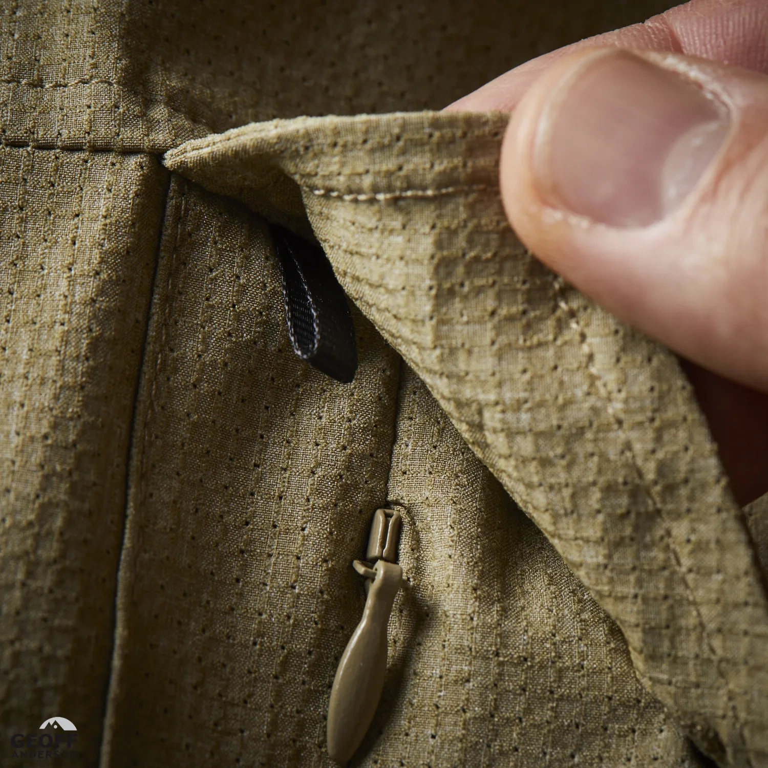 Koszula Geoff Anderson Zulo II Short Sleeve Green rozm. XXXL