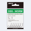 Haczyki BKK DSS-Worm | #6 | 7 szt.