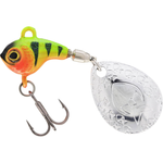 .Wirujący ogonek Westin DropBite Tungsten Spin Tail Jig 13g | 2cm | Chartreuse Perch