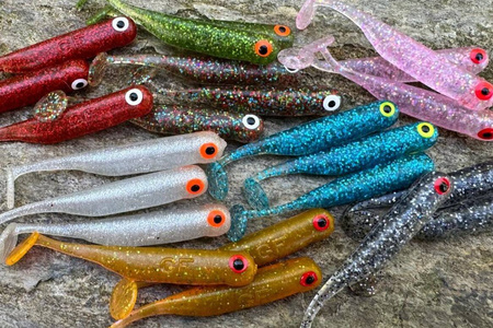 Guma Great Fish GF1 4,9cm | MIX2 | bezzapachowy | 24 szt.