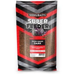 Zanęta Sonubaits Supercrush Super Feeder Dark 2kg