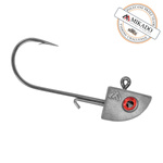 Główki jigowe Mikado Jaws Trójkątna z Oczkie | 12g - 4/0 - 3szt.