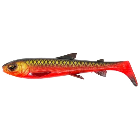 Guma Savage Gear 3D Whitefish Shad 12 cm | BLACK RED