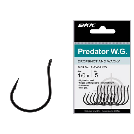 Haczyki BKK Predator WG | #2/0 | 6 szt.