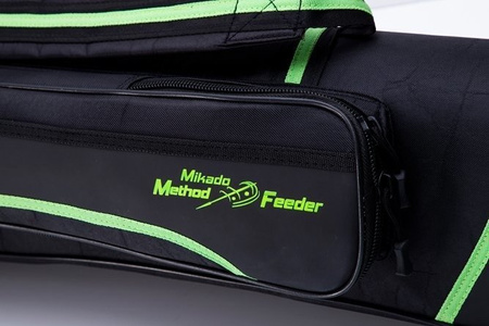 Pokrowiec na wędki Mikado Method Feeder 2 komorowy 150cm
